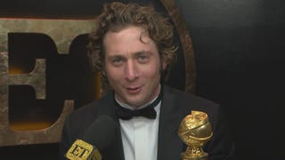 Jeremy Allen White on Blacking Out During Golden Globe Win (Exclusive)