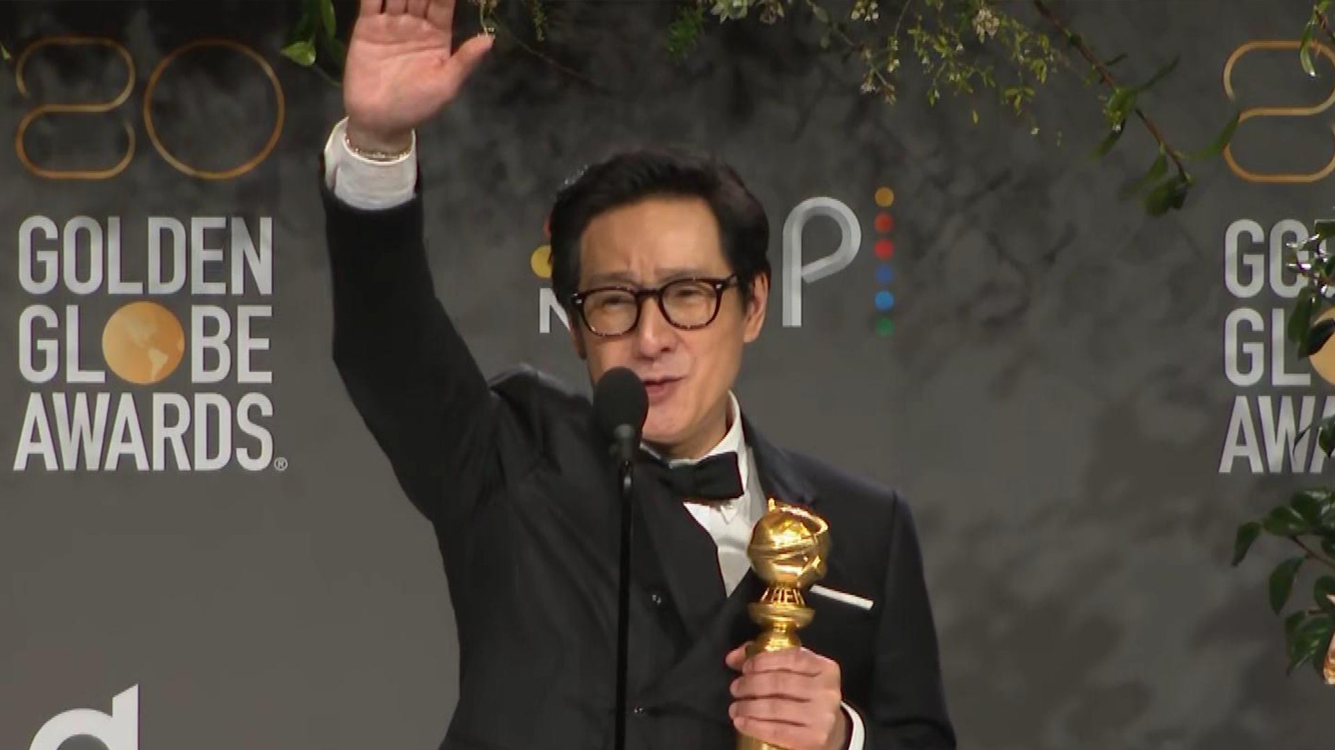 Golden Globes 2023: Ke Huy Quan (Full Backstage Interview)