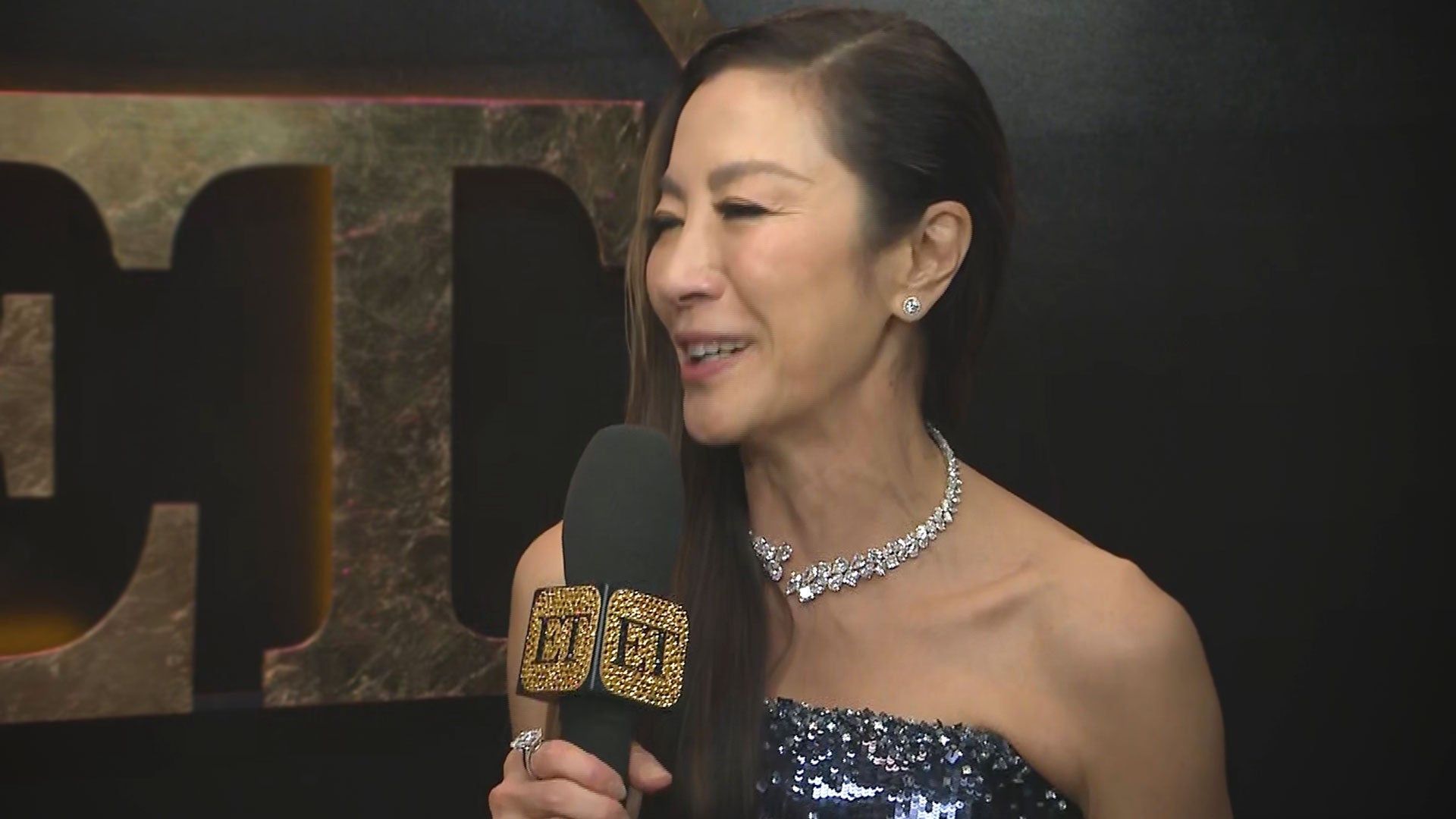 Michelle Yeoh Says Ariana Grande Sent Her Recorded Message About Joining 'Wicked' Film (Exclusive)   
