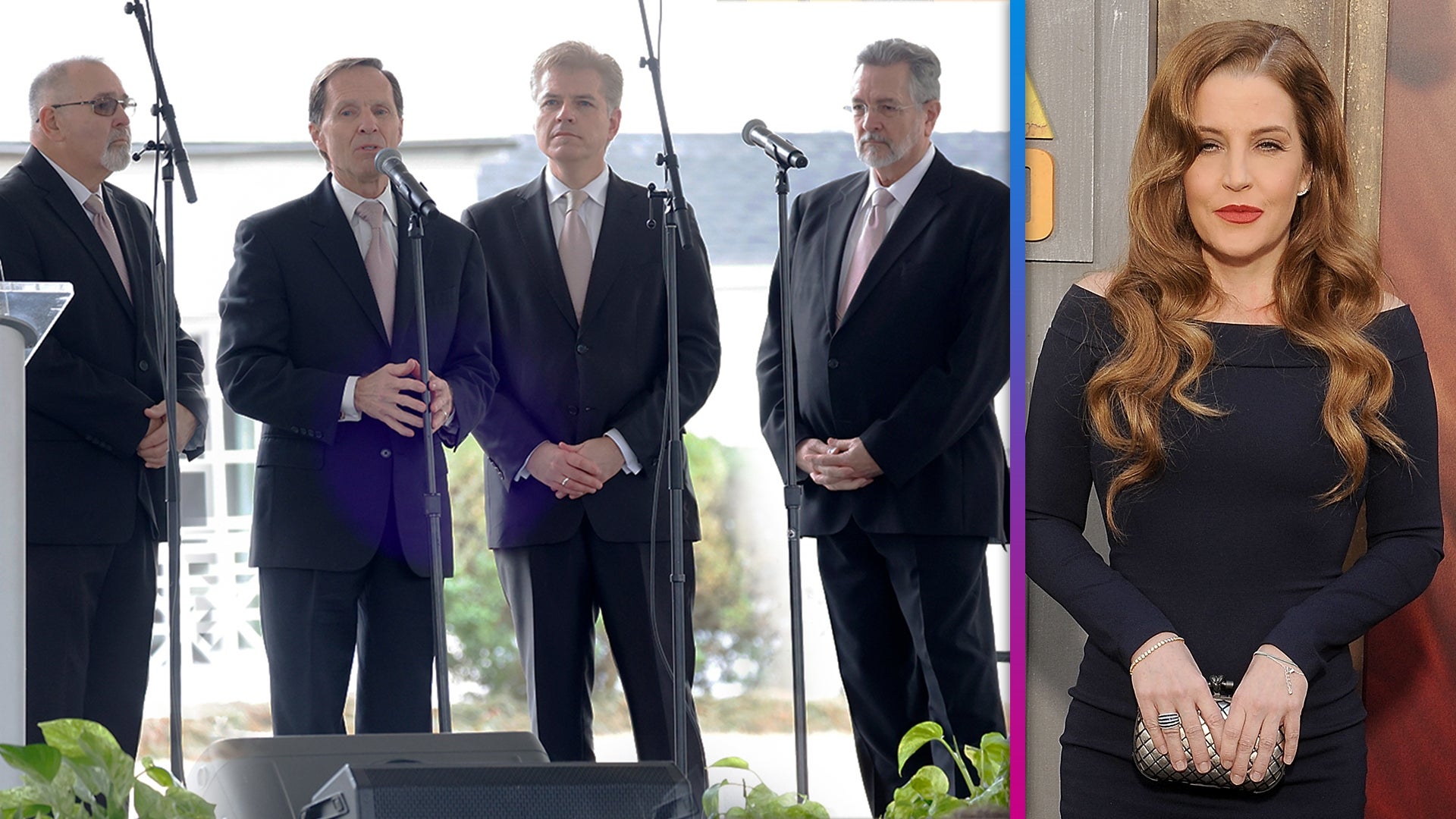 Lisa Marie Presley's Memorial: The Blackwood Brothers Pay Tribute With Speech and Performance   