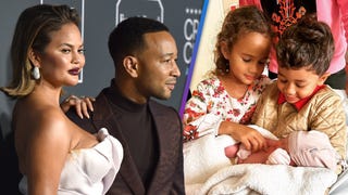 Chrissy Teigen and John Legend Reveal Their Newborn Daughter and Her Name  