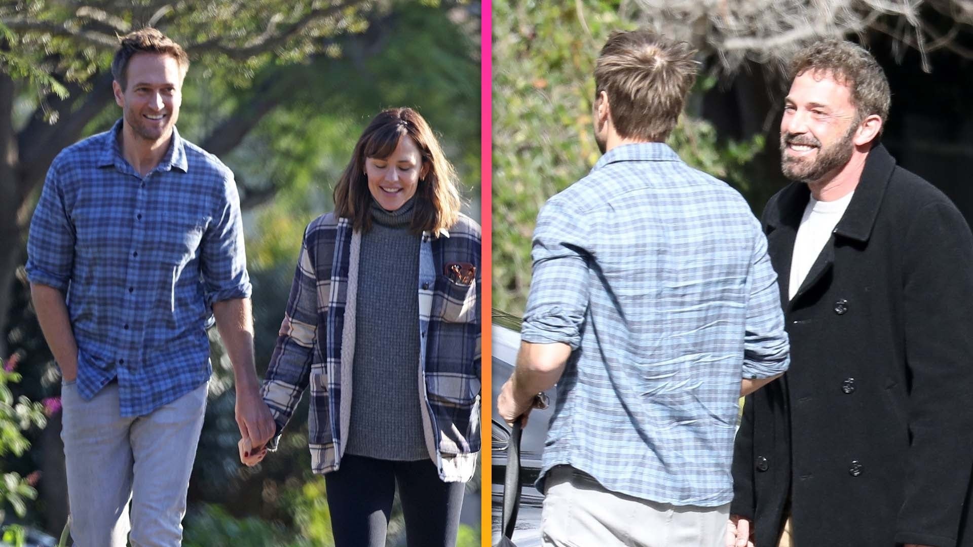 Ben Affleck Chats Up Ex Jen Garner's Boyfriend as Couple Makes Rare Outing