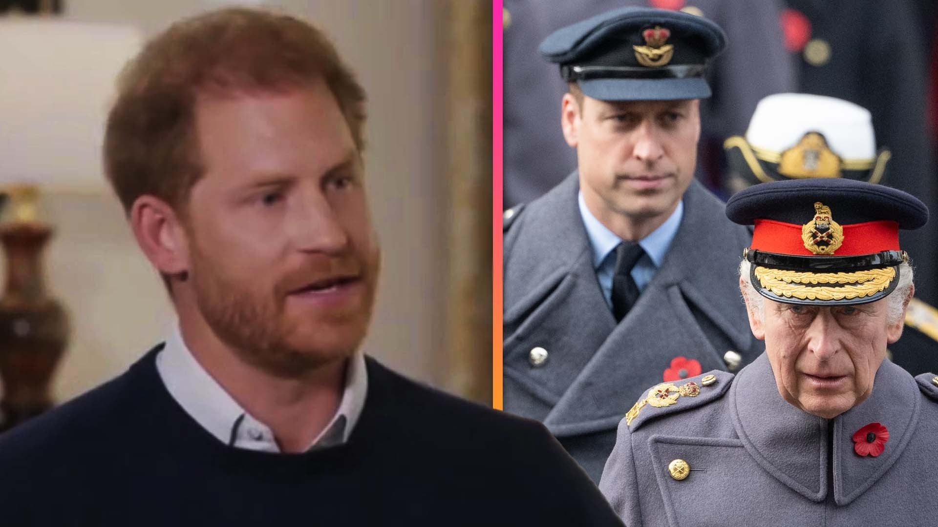 Prince Harry Says His Brother and Father Won't Reconcile With Him