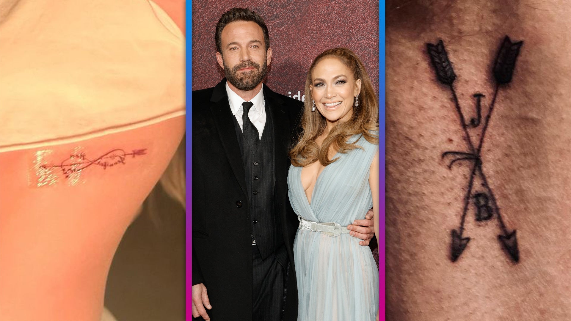 Jennifer Lopez and Ben Affleck Debut Matching Tattoos on Valentine’s Day