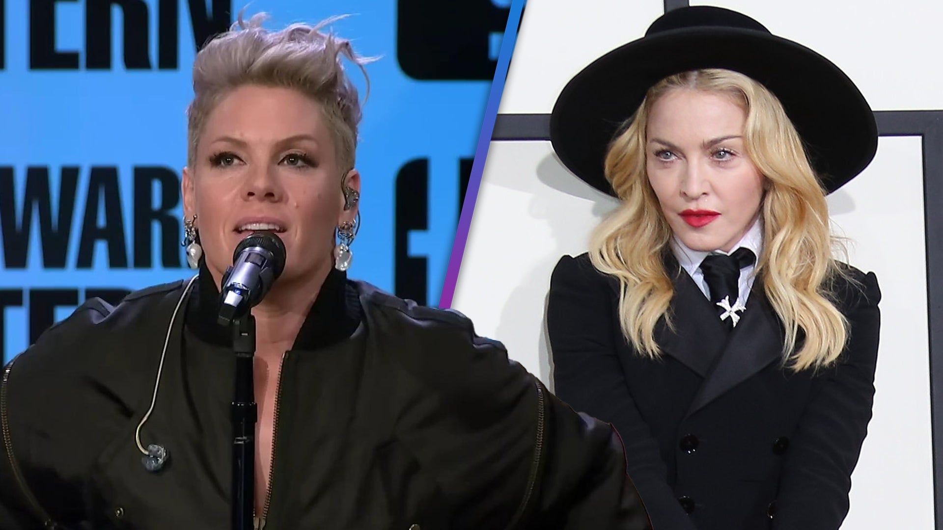 Pink Claims Madonna 'Doesn't Like' Her While Recalling the First Time They Met 