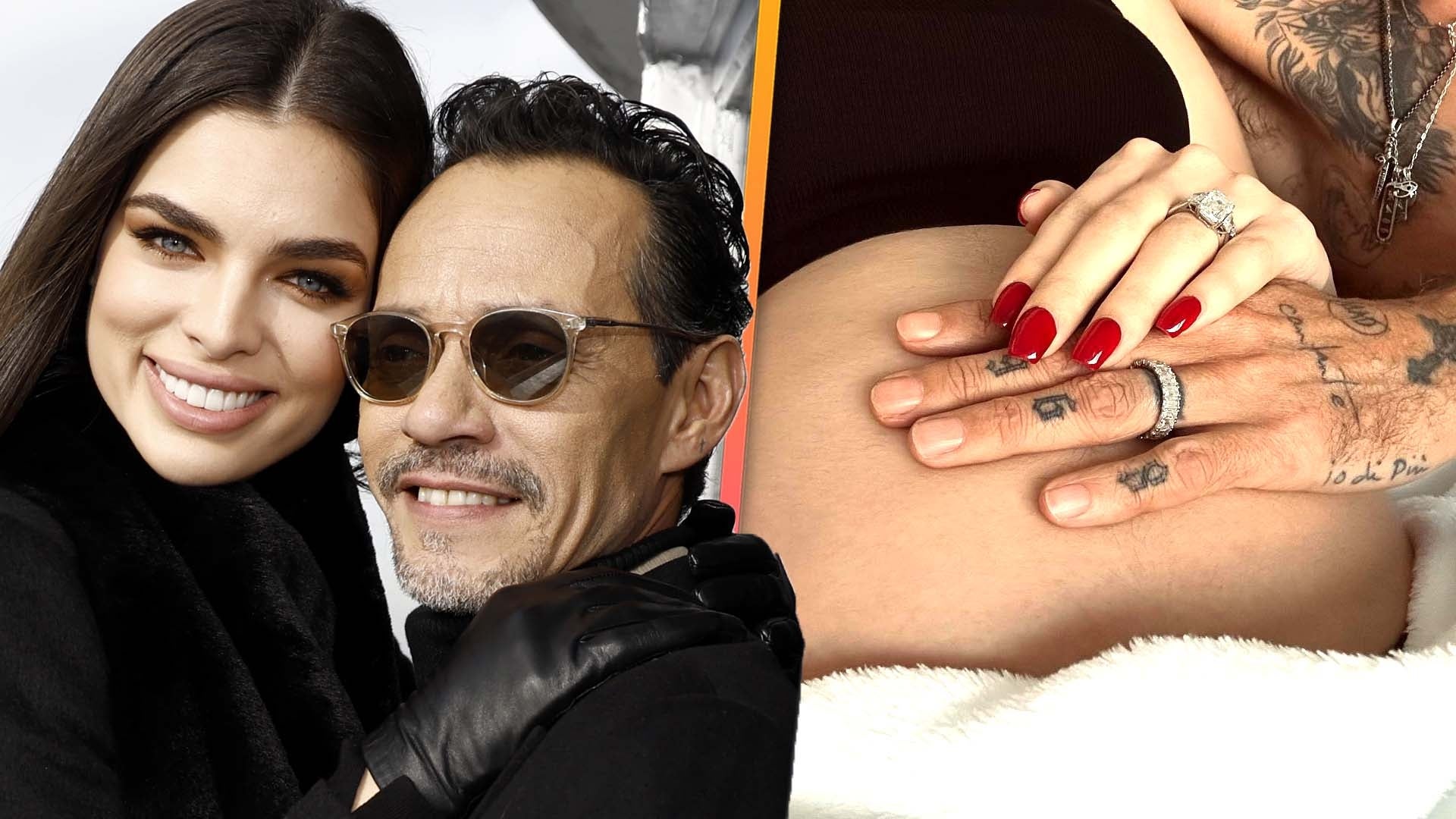 Marc Anthony Expecting His 7th Child Two Weeks After Marrying Nadia Ferreira