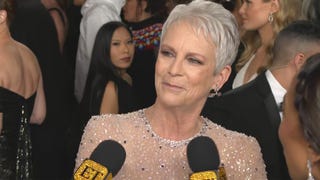 Jamie Lee Curtis Dressed Like an Oscar In Case She Didn’t Win One (Exclusive) 