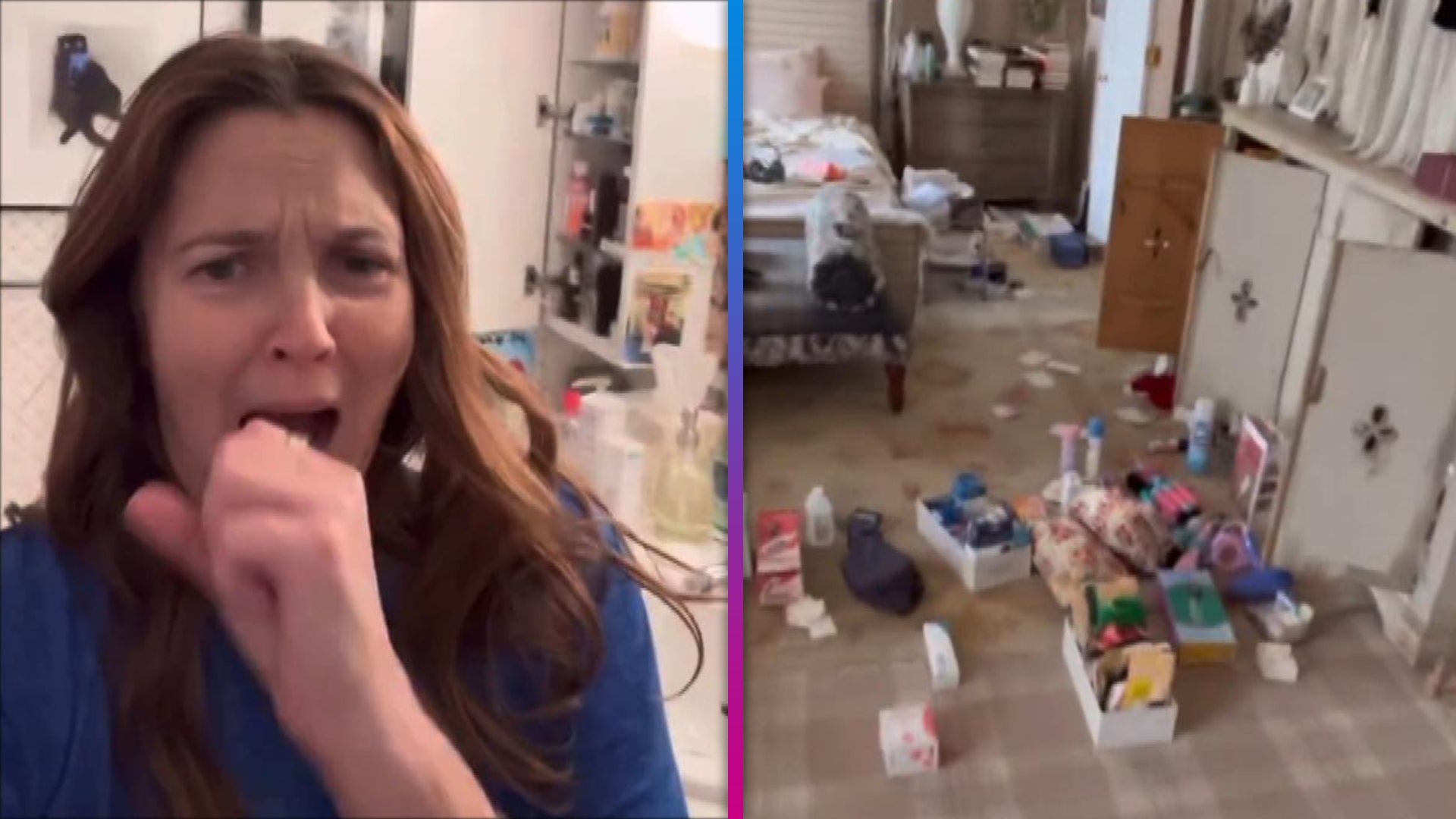 Drew Barrymore Gives Glimpse Into Her Surprisingly Relatable Messy Room  