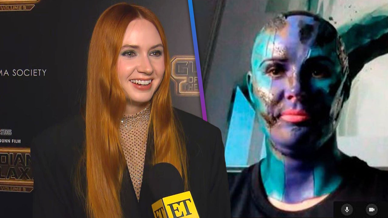 'Guardians 3': Why Karen Gillan Had Couples Therapy Wearing Nebula's ...