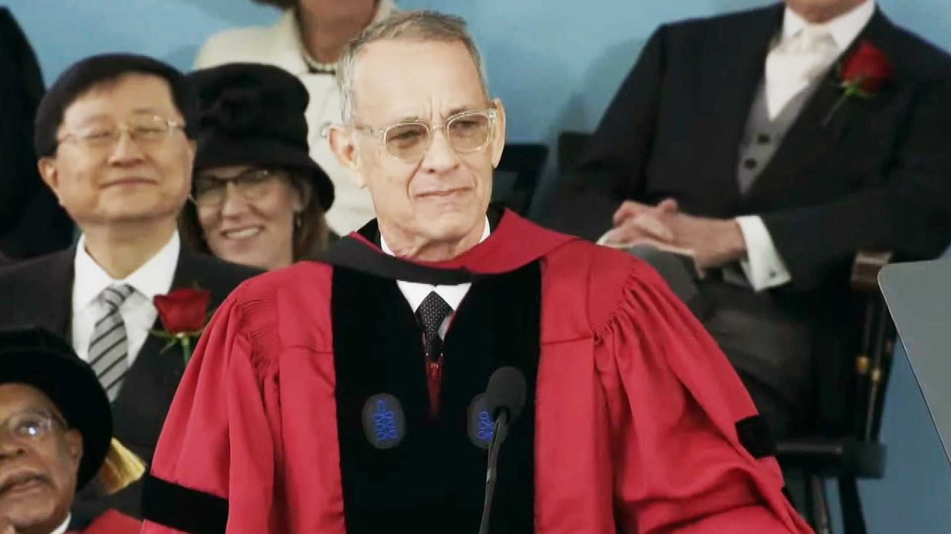 Tom Hanks Delivers Harvard Commencement Speech Filled With Gems 