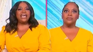 Watch Sherri Shepherd's Wig Fall Off While Filming Talk Show