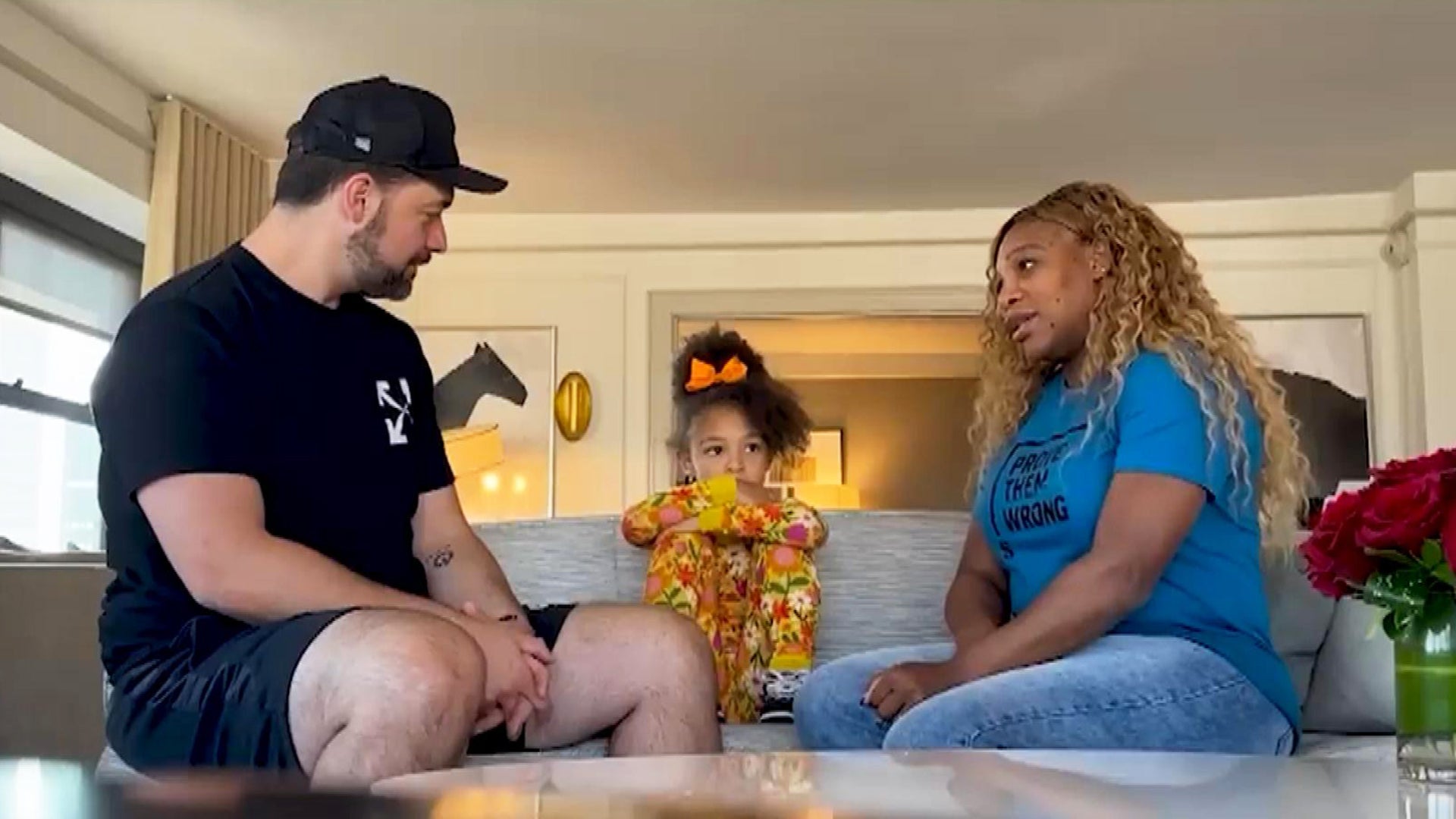 Serena Williams’ Daughter Throws Shade at Mom During Second Pregnancy