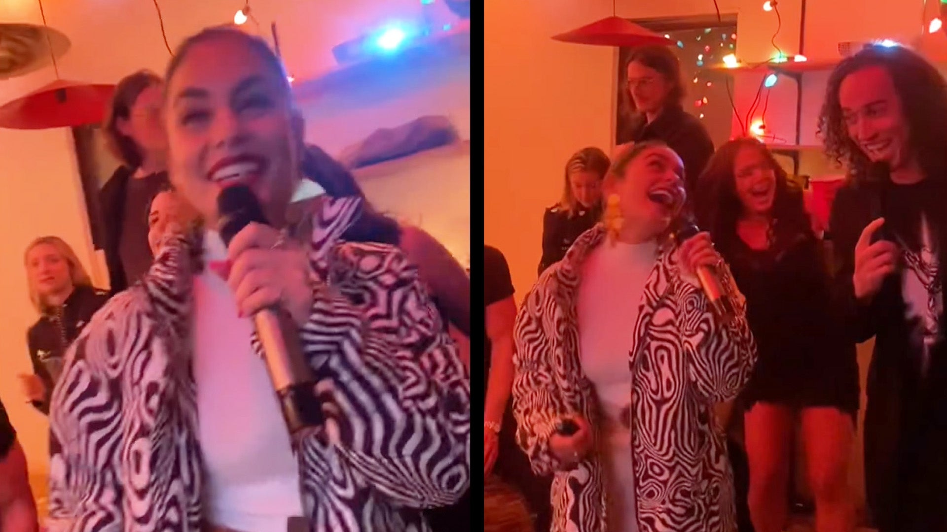 Vanessa Hudgens and Fiancé Cole Tucker Perform a Karaoke Duet to a J.Lo Classic! 