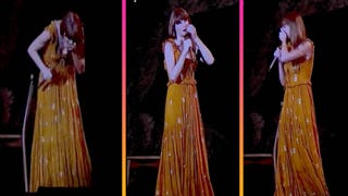 Watch Taylor Swift Swallow a Bug During 'Eras' Concert