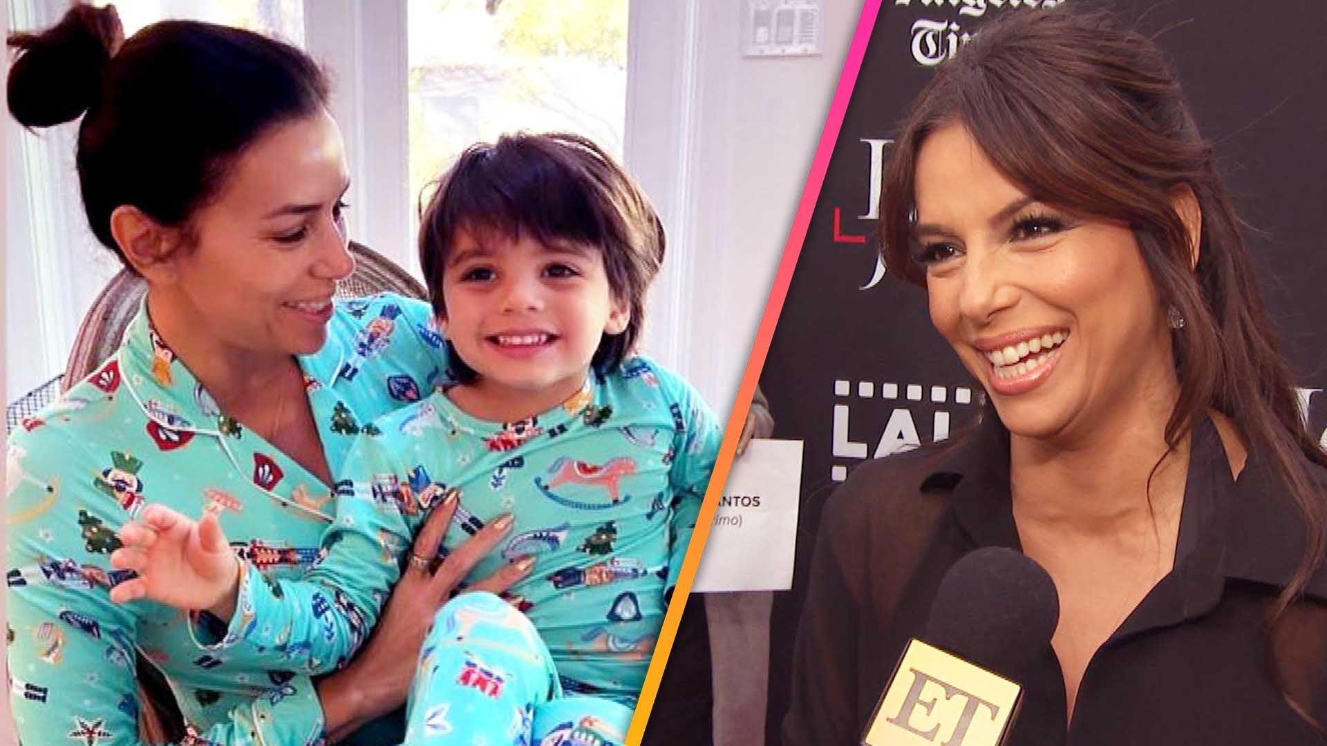 Eva Longoria Is 'a Sad Mexican Mother’ Because Her Son Isn't Into This One Thing (Exclusive)