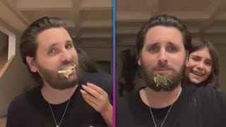 Penelope Disick Shoves Food Into Dad Scott's Face for TikTok Prank  
