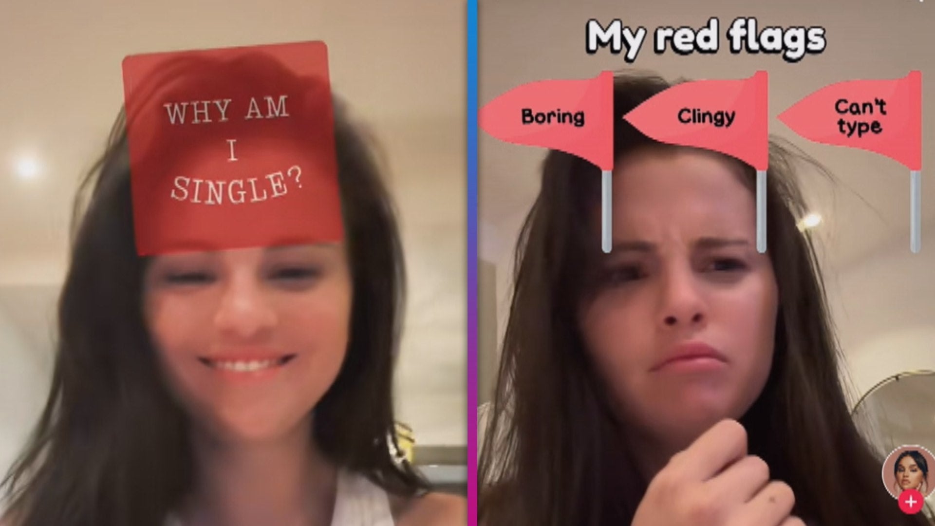 Selena Gomez's Dating Red Flags Make Her Cringe on TikTok 