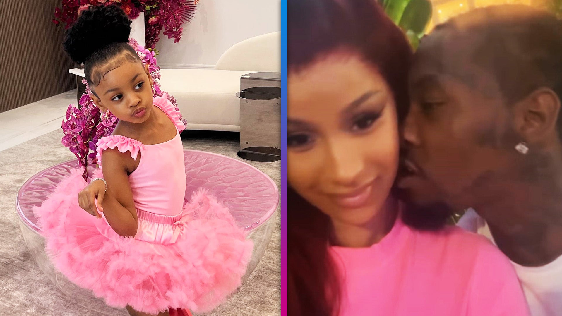 Cardi B and Offset Pack on the PDA at Daughter Kulture's 5th Birthday Party