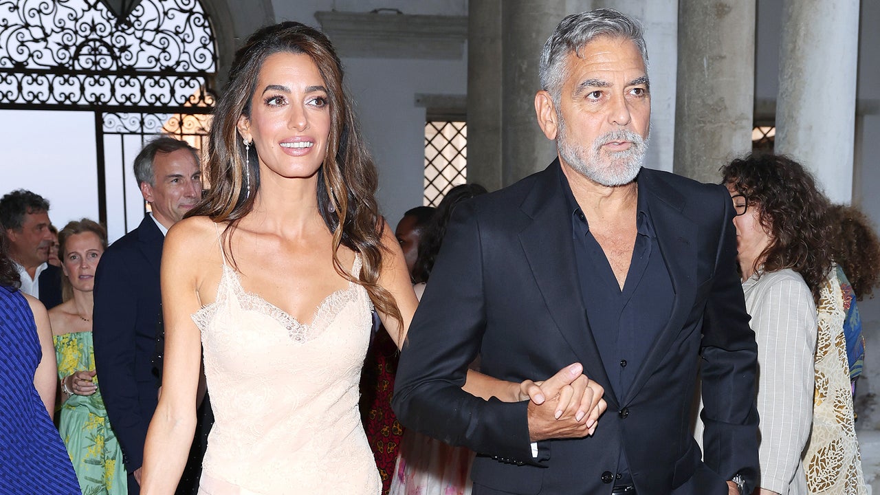 Amal Clooney Stuns in Lace Gown as She Accepts DVF Leadership Award