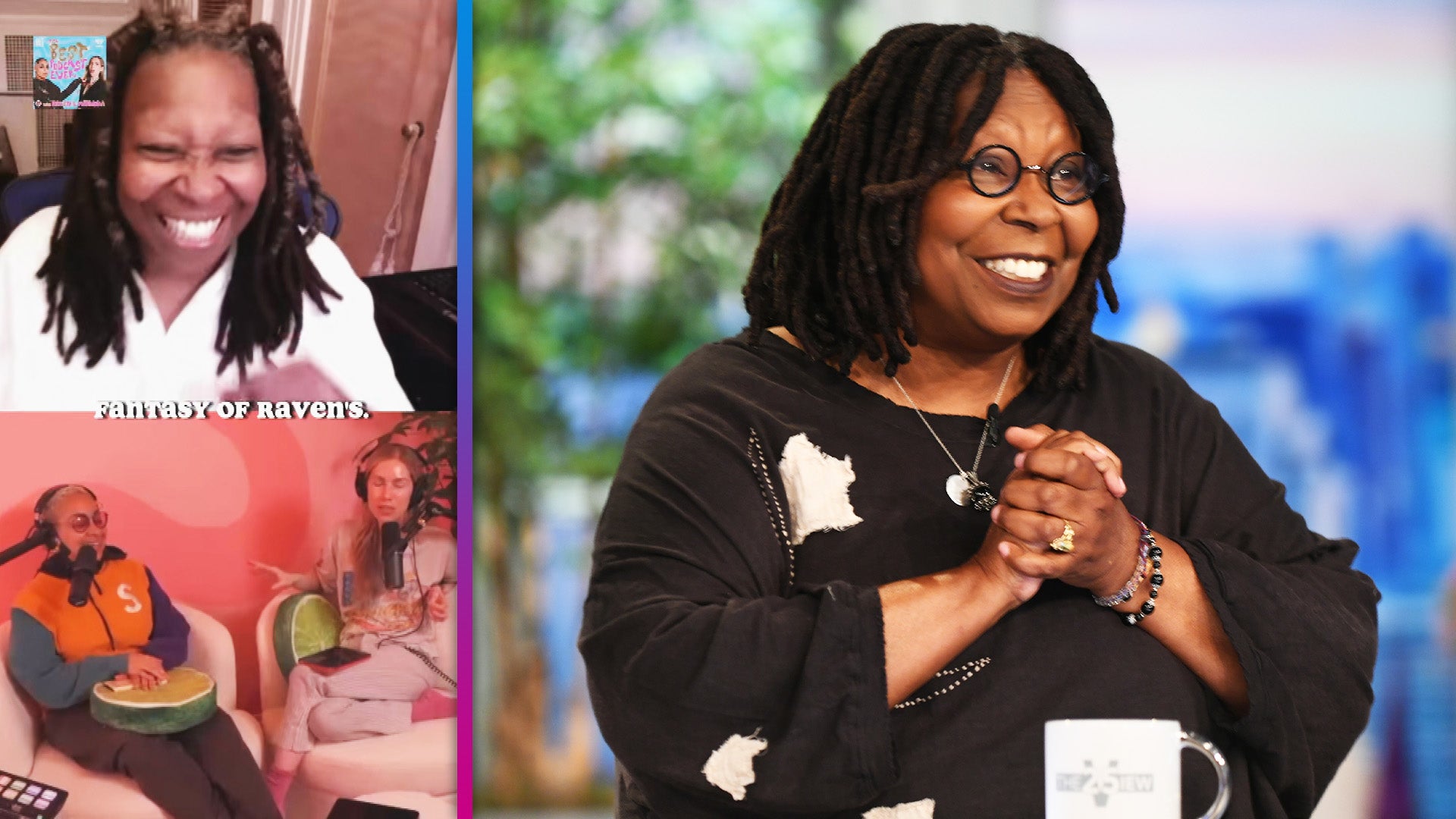 Whoopi Goldberg Reacts to Raven-Symoné Telling Her She Gives Off 'Lesbian Vibes'