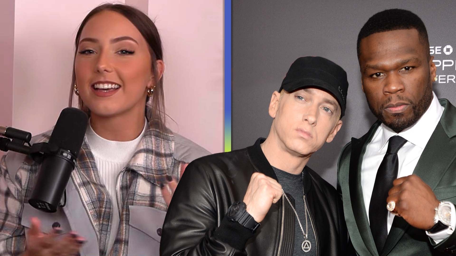 Eminem's Daughter Hailie Jade Was 'So Hyped' Watching Her Dad Perform With 50 Cent