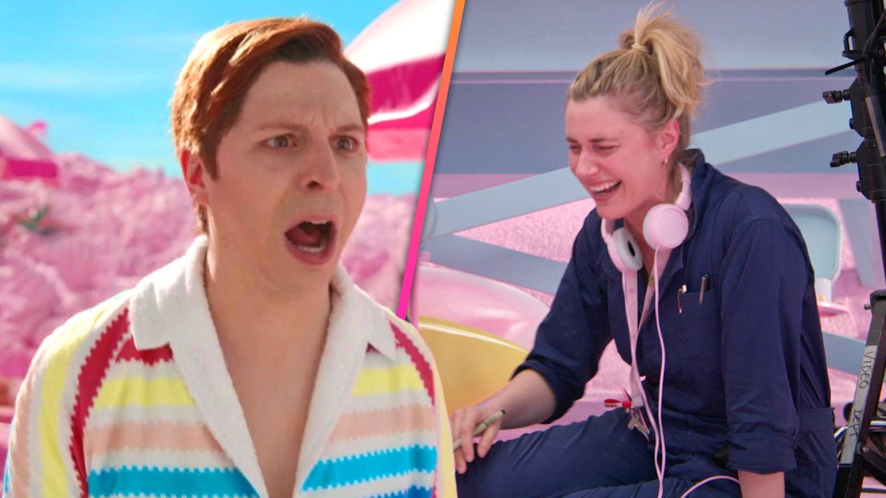 Greta Gerwig Loses It Over This Allan Moment Behind the Scenes