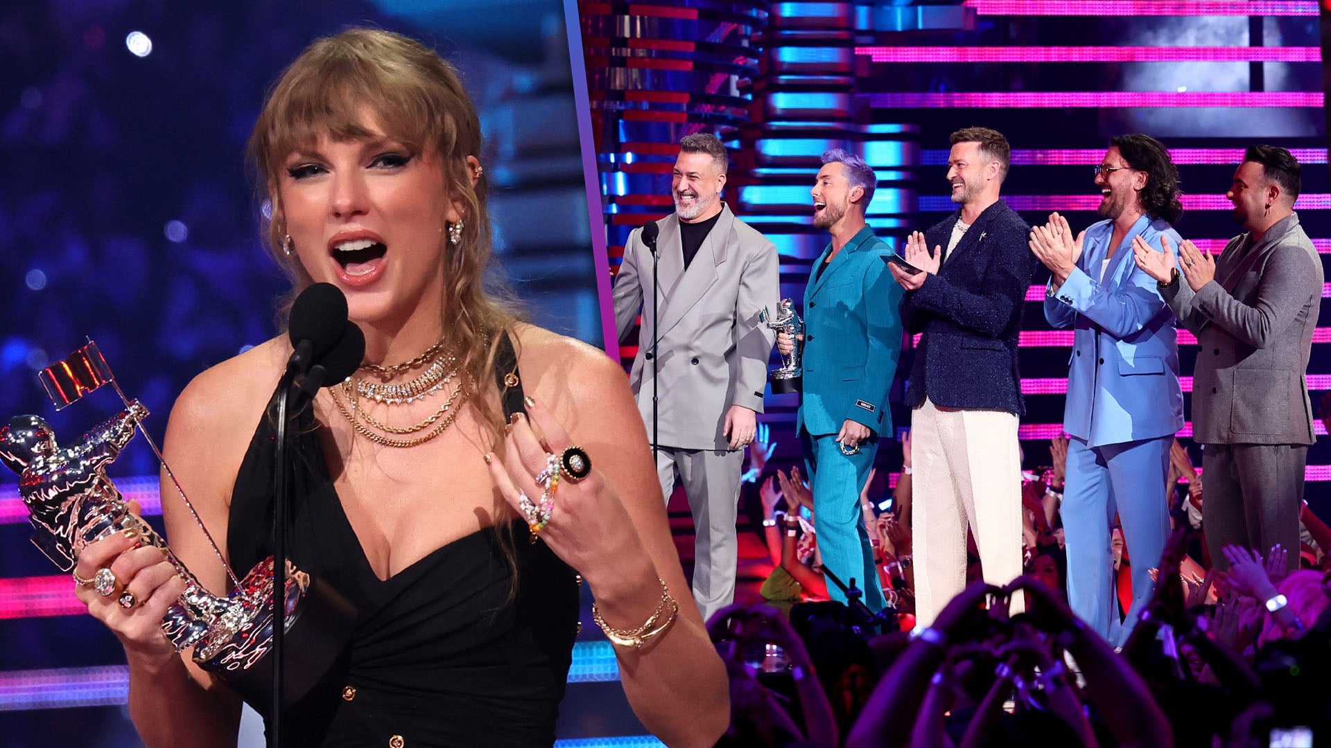 VMAs 2023: Taylor Swift Loses It Over *NSYNC Presenting Her Best Pop Award