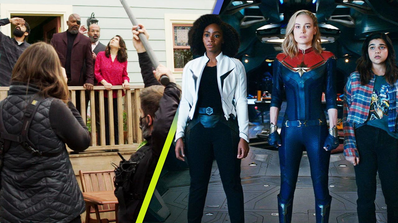Behind the Scenes With Brie Larson, Iman Vellani and Teyonah Parris (Exclusive)