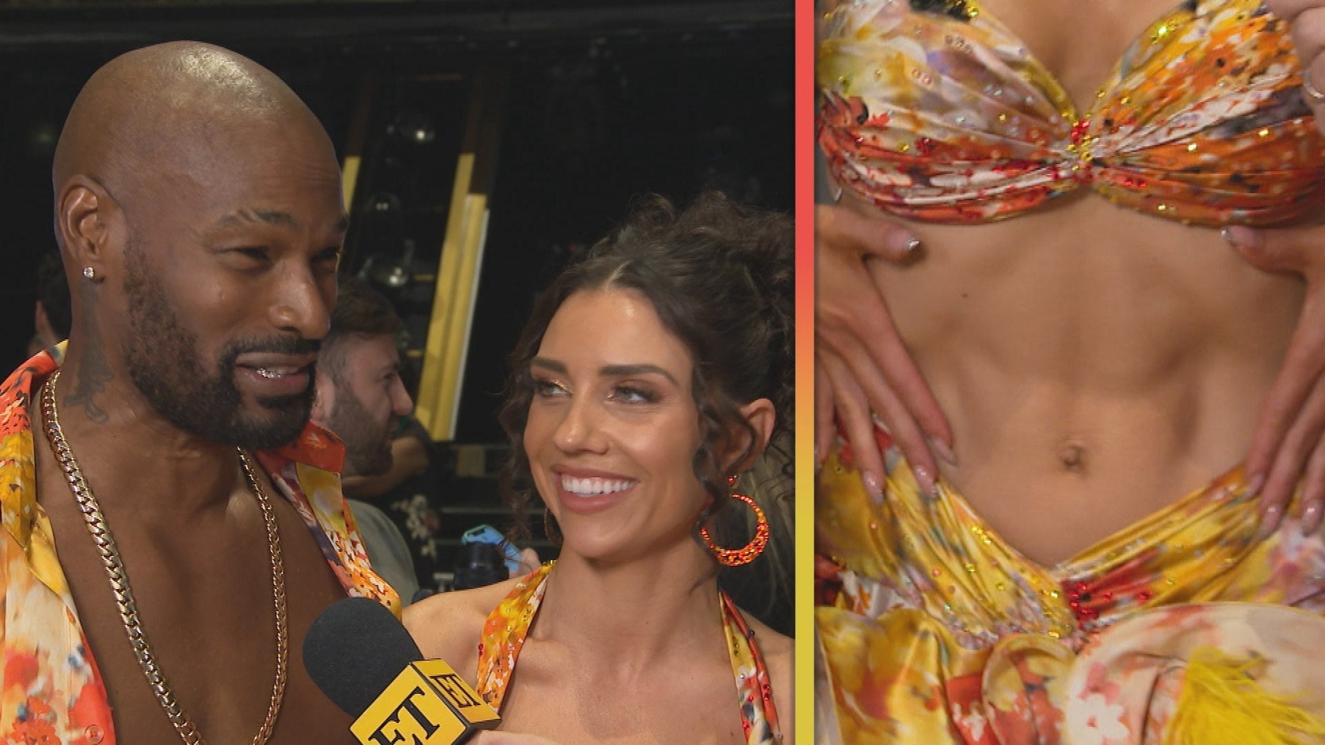 Tyson Beckford Can't Stop Hyping 'DWTS' Partner Jenna Johnson's 6-Pack Abs (Exclusive)