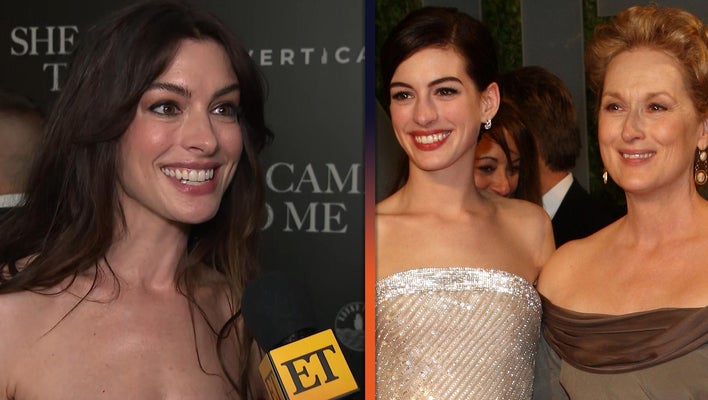Anne Hathaway Reacts to Meryl Streep Reunion and If She'd Do Another Project With Her (Exclusive)