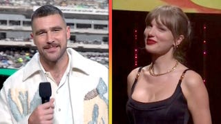 Taylor Swift and Travis Kelce Make Unexpected Appearance on ‘SNL’