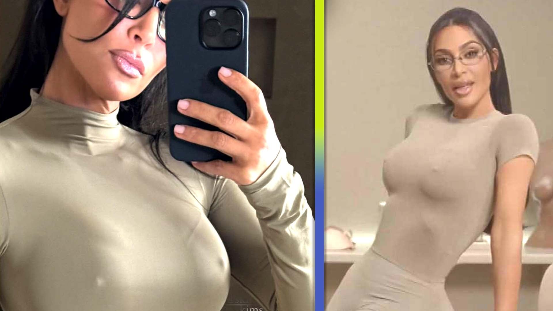 Kim Kardashian Frees the 'Fake' Nipple With Unusual New Bra