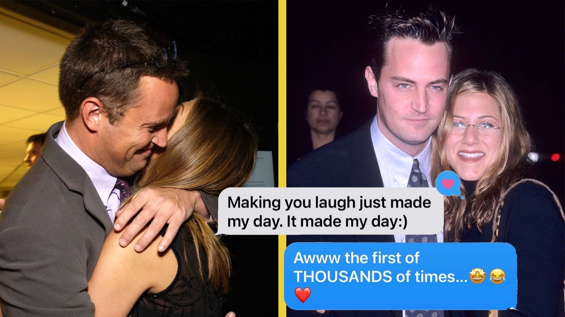 Jennifer Aniston Breaks Silence on Matthew Perry With Loving Text From Late Actor