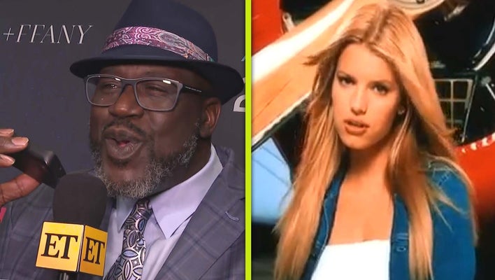 Shaquille O'Neal Lip Syncs Jessica Simpson’s 'I Wanna Love You Forever' Song (Exclusive)