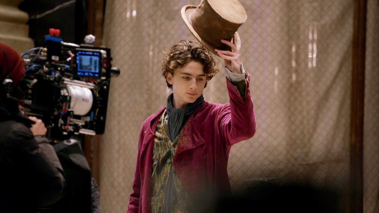 Timothée Chalamet Gives a Behind-the-Scenes Look at Prequel (Exclusive)
