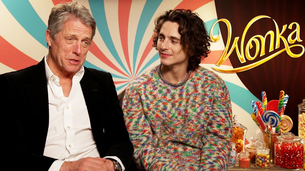 Why Hugh Grant Felt ‘Anxious’ About Working With Timothee Chalamet on ‘Wonka’ (Exclusive)