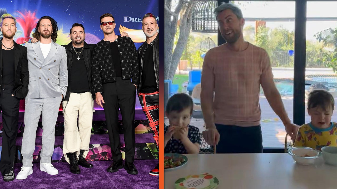 Watch Lance Bass’s Kids Have a Meldown Over *NSYNC Songs