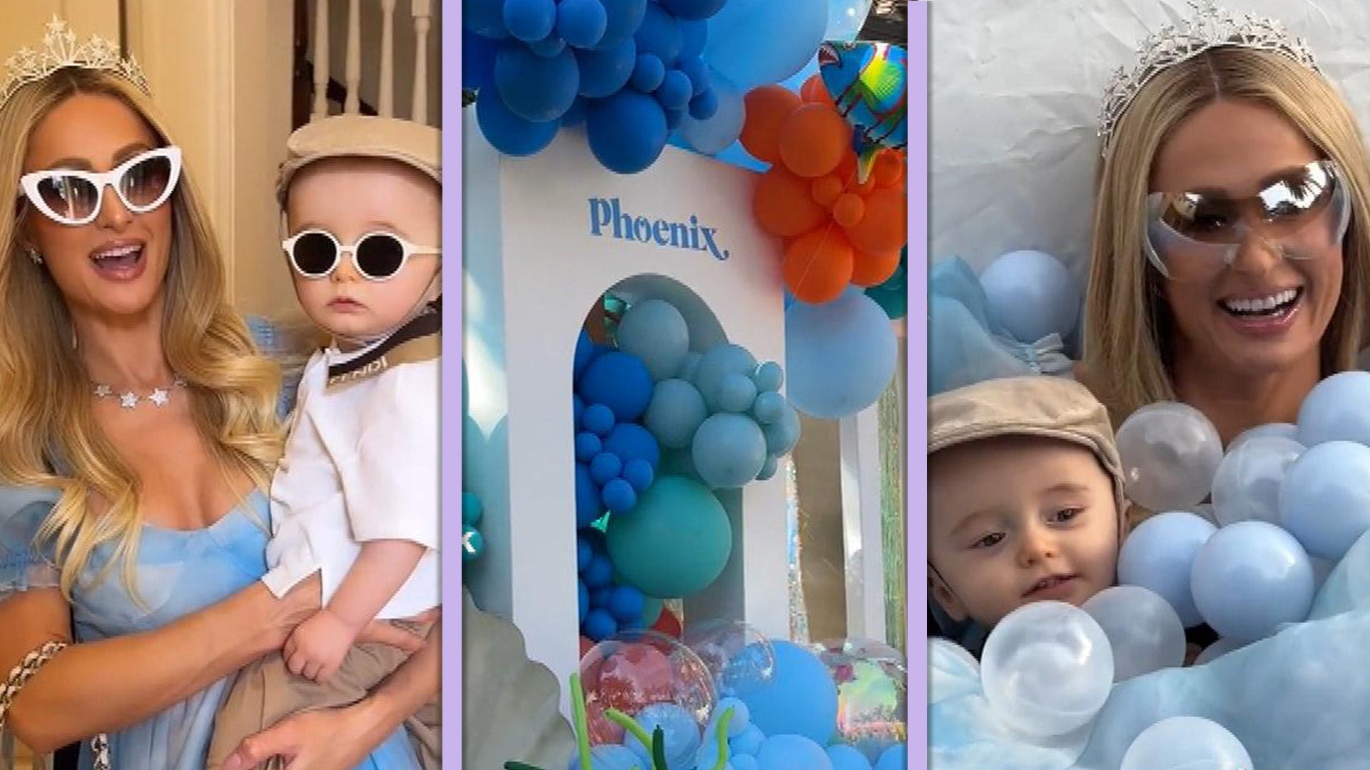 Paris Hilton Throws Son Phoenix Lavish Under the Sea-Themed 1st Birthday Party