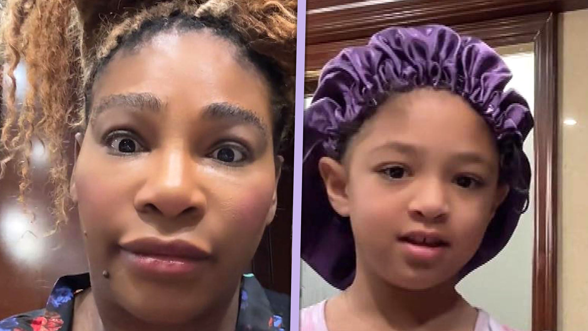 Serena Williams’ Daughter Olympia Interrogates Her During Makeup Tutorial