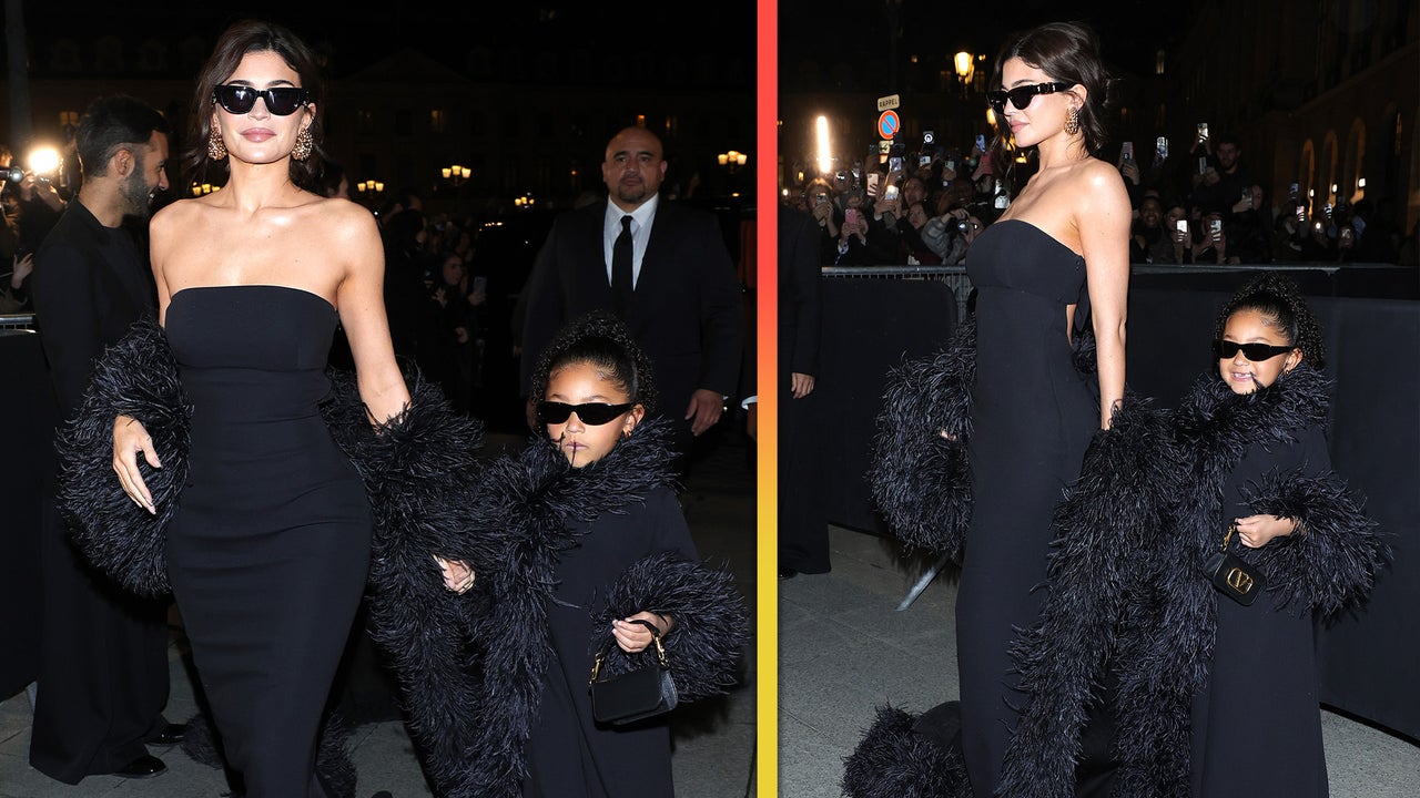 Stormi Webster Serves High Fashion in Twinning PFW Moment With Mom ...