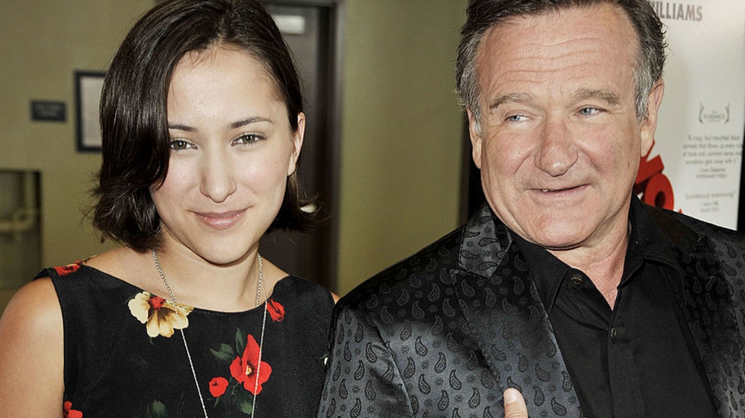 Zelda Williams and Robin Williams