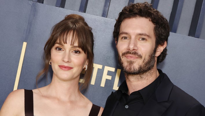 Leighton Meester and Adam Brody step out for a date night at the 2024 Screen Actors Guild Awards, streaming live on Netflix.