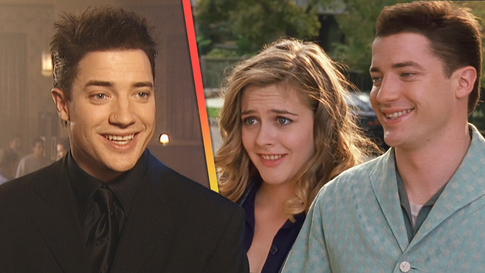 'Blast From the Past' Turns 25: Watch Brendan Fraser's On-Set Interview for '60s-Inspired Rom-Com