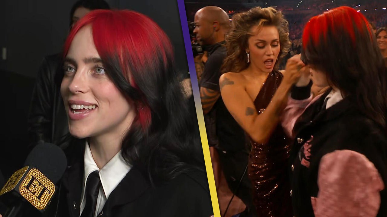 Billie Eilish Reveals What Miley Cyrus Said to Her Between GRAMMY Wins