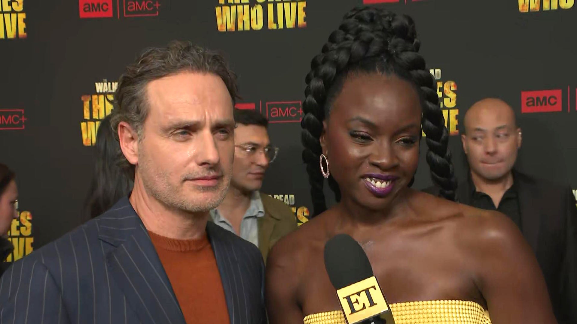 Andrew Lincoln and Danai Gurira on Returning as 'Richonne' in 'The Walking Dead' Spinoff (Exclusive)