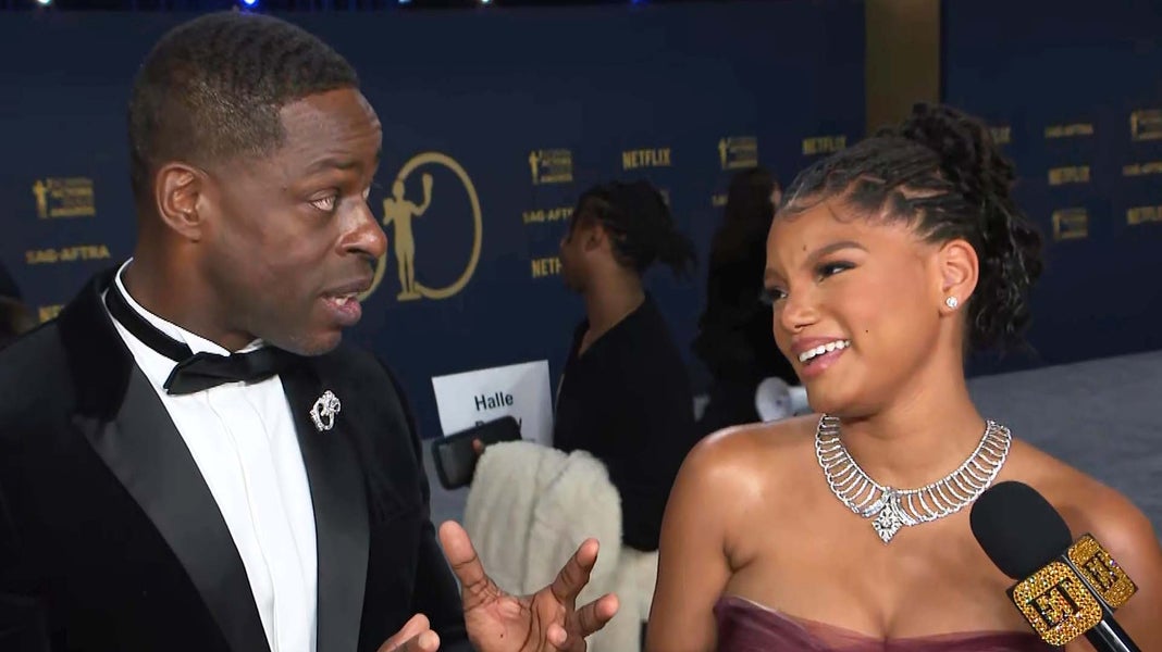 Watch Halle Bailey Tear Up Over Sterling K. Brown’s ‘The Little Mermaid’ Praise (Exclusive)