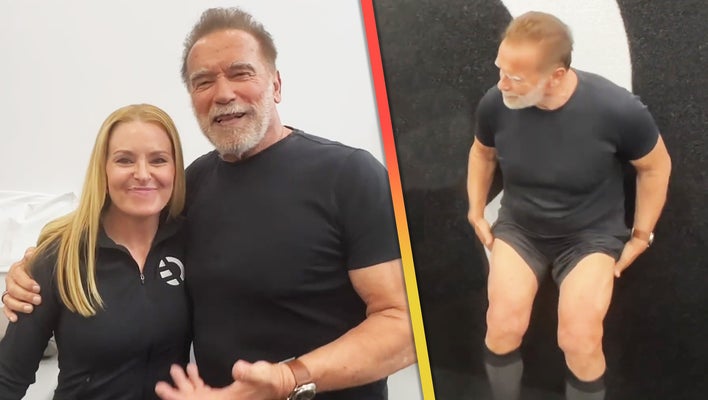 Arnold Schwarzenegger and Physical Therapist Girlfriend Share Their Fitness Routine