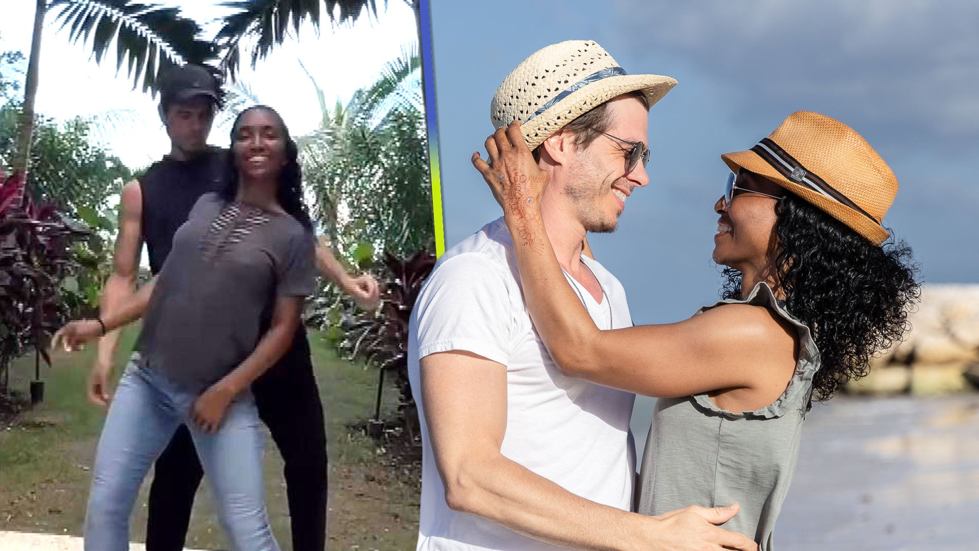 Inside Chilli and Matthew Lawrence's Beach Vacation: Dancing, Kissing and Cuddling!