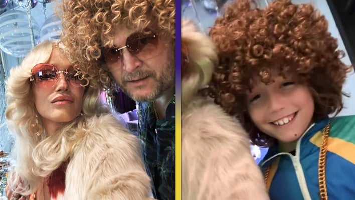 Blake Shelton Dances and Twins With Gwen Stefani’s Son at Disco-Themed Birthday Party