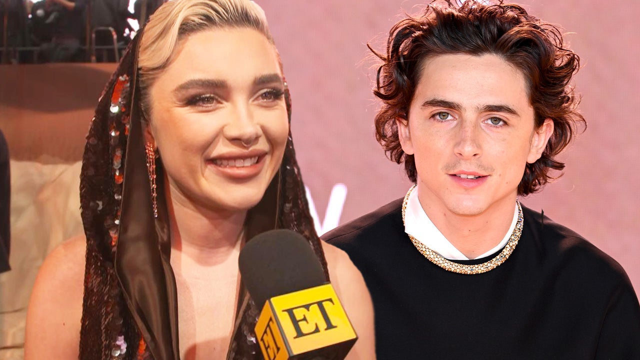 Watch Florence Pugh Freak Out Over Timothée Chalamet Arriving at ‘Dune 2’ Premiere (Exclusive)